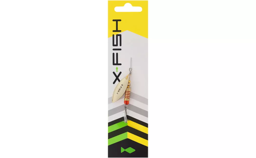Блешня X-Fish Rampage №3 12.5g Gold