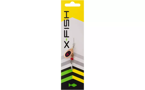 Блешня X-Fish Spike №2 4.5g Copper black orange