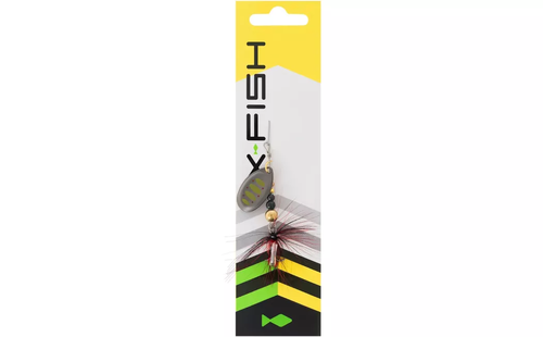 Блешня X-Fish Sirius №2 4.5g Nikel GRD