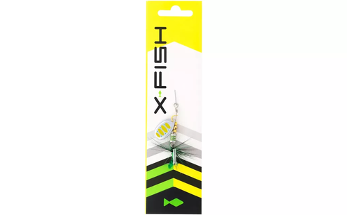  Блешня X-Fish Termite №4 9.5g Silver GGD