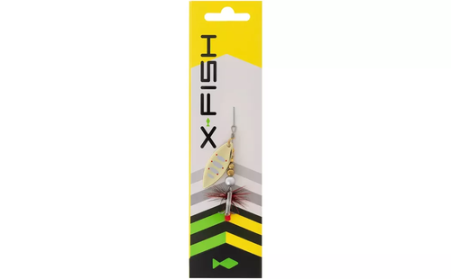Блешня X-Fish Orbit №4 11.5g Gold SRD
