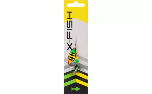  Блешня X-Fish Orbit №4 11.5g Fire tiger