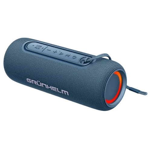 Портативна колонка GW-01 BLU Grunhelm синя