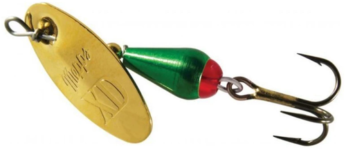 Блешня Mepps XD gold/green №1. 3 г 